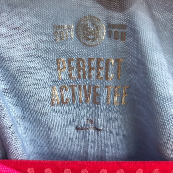 SO | Soccer Camp Girls Graphic Shirt - Picture 3 of 3